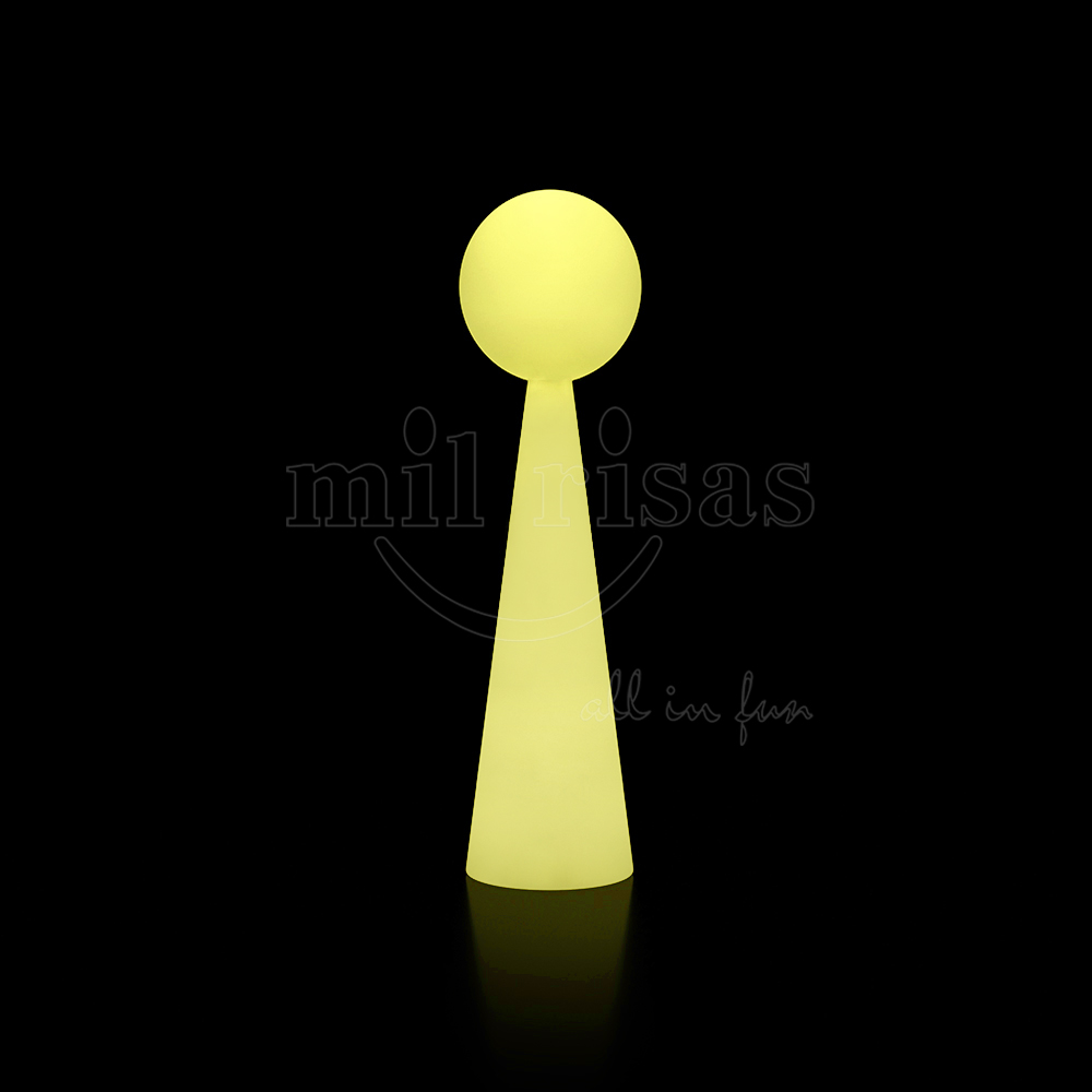 LED Ball and Column Combination Floor Lamp