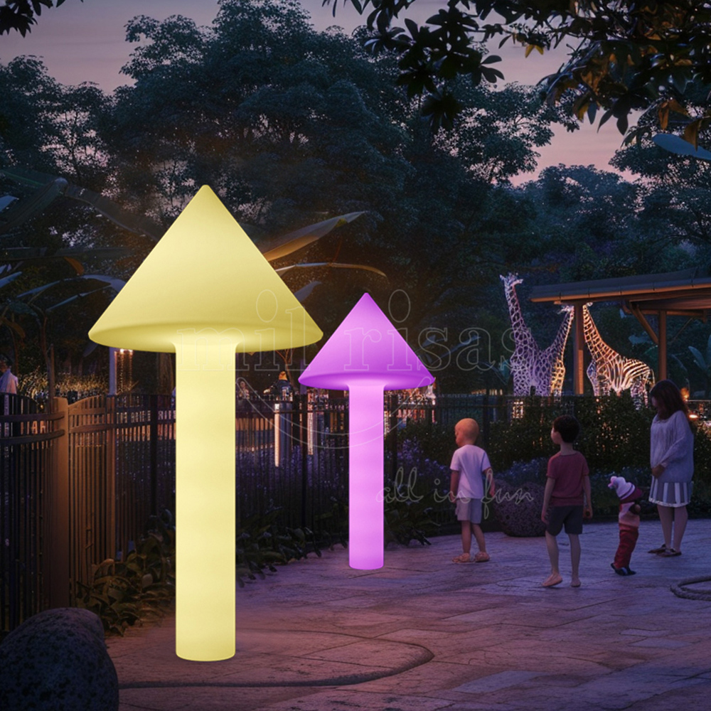 LED Mushroom Floor Lamp Outdoor