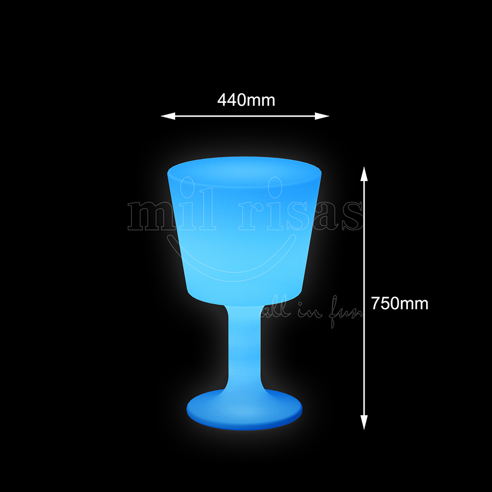 Wine Cup Shape Standing Floor Lamp