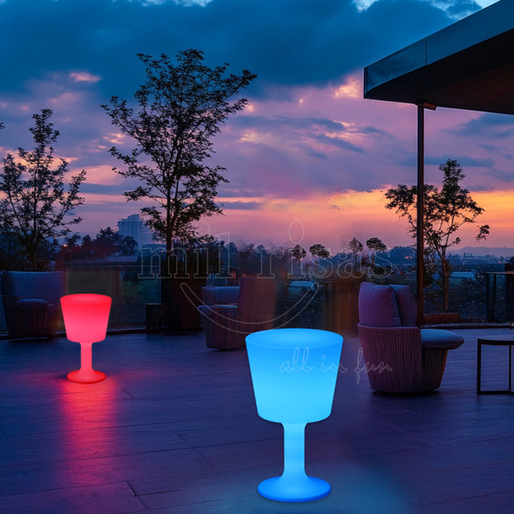 Wine Cup Shape Standing Floor Lamp