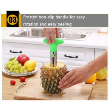 Hot-sale Kitchen Tool Stainless Steel Fruit & Vegetable Tools Pineapple Corer Slicer