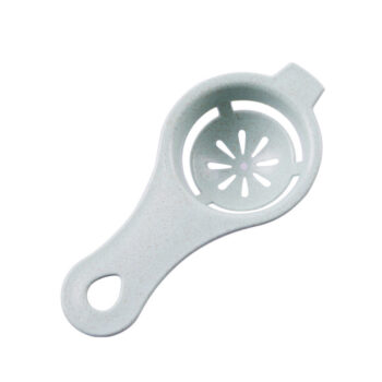 Wheat Straw Yolk Egg Separation Filter Kitchen Gadgets Egg Separator with Hook Design
