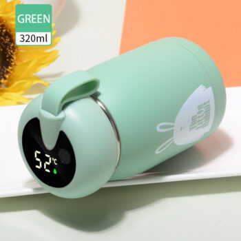 Portable Coffee Mugs In-Car Tea Water Thermos Bottle Smart Insulation Cup Temperature Display Vacuum Flasks Christmas Gifts
