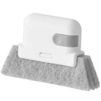 2 in 1 Groove Cleaning Tool Window Frame Door Groove Cleaning Brush Sliding Door Track Cleaning Tools Hand-held Crevice Cleaner