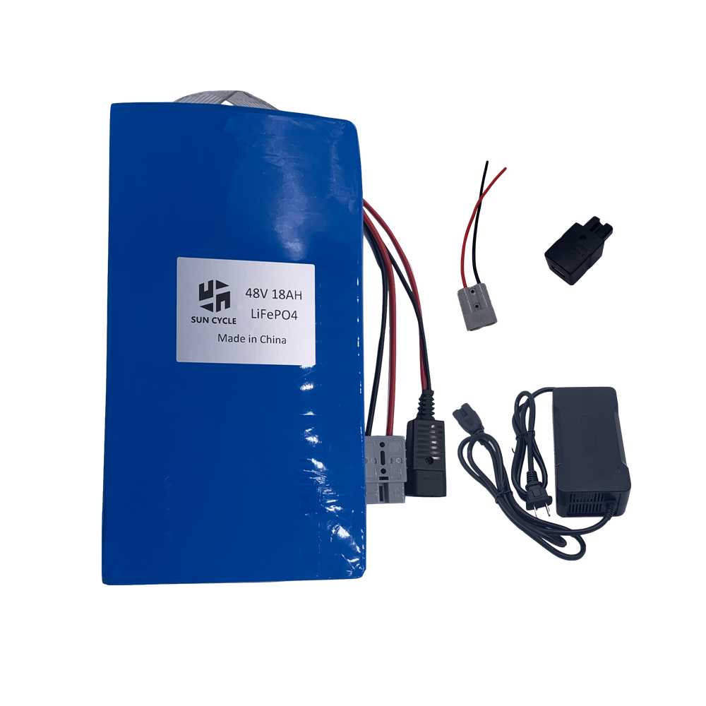 48V18AH LIFEPO4 BATTERY (WITH 4A CHARGER)