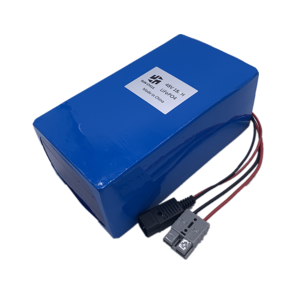 48V18AH LIFEPO4 BATTERY (WITH 4A CHARGER)