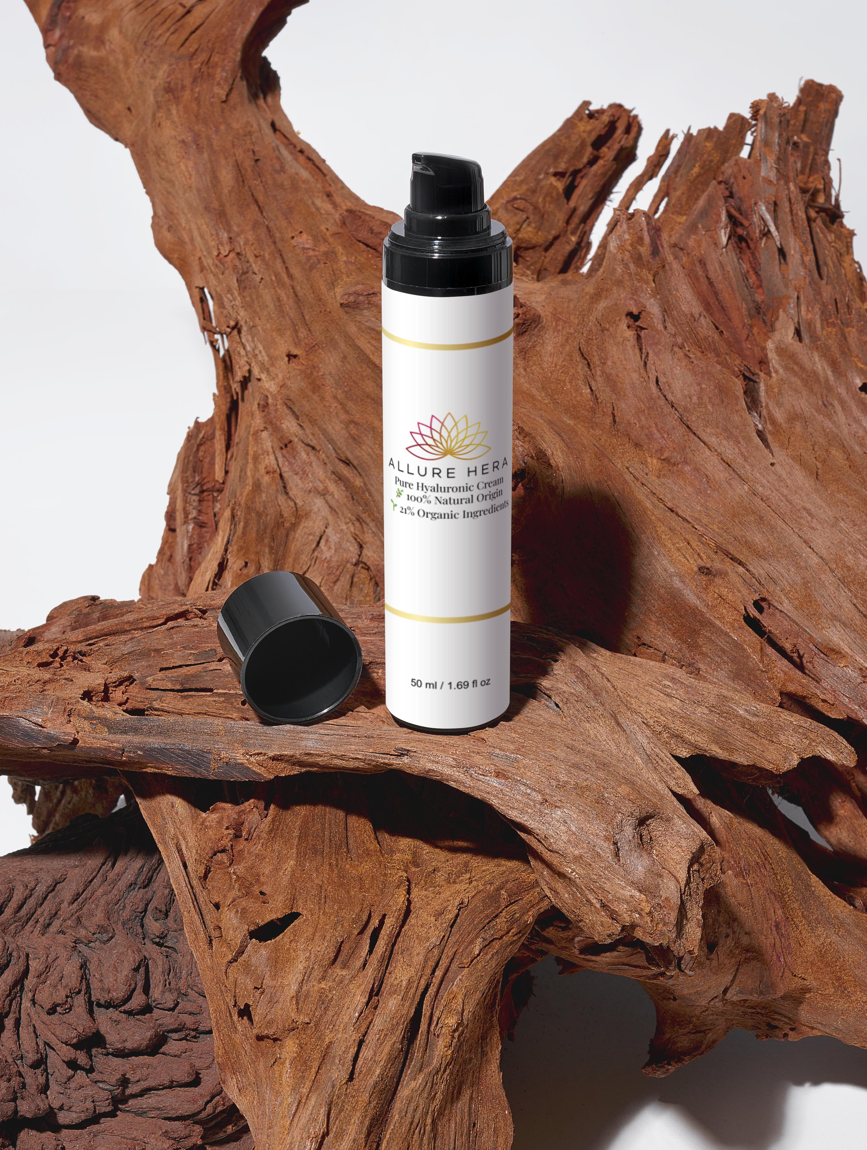 Pure Hyaluronic Cream 100% natural, 21% organic