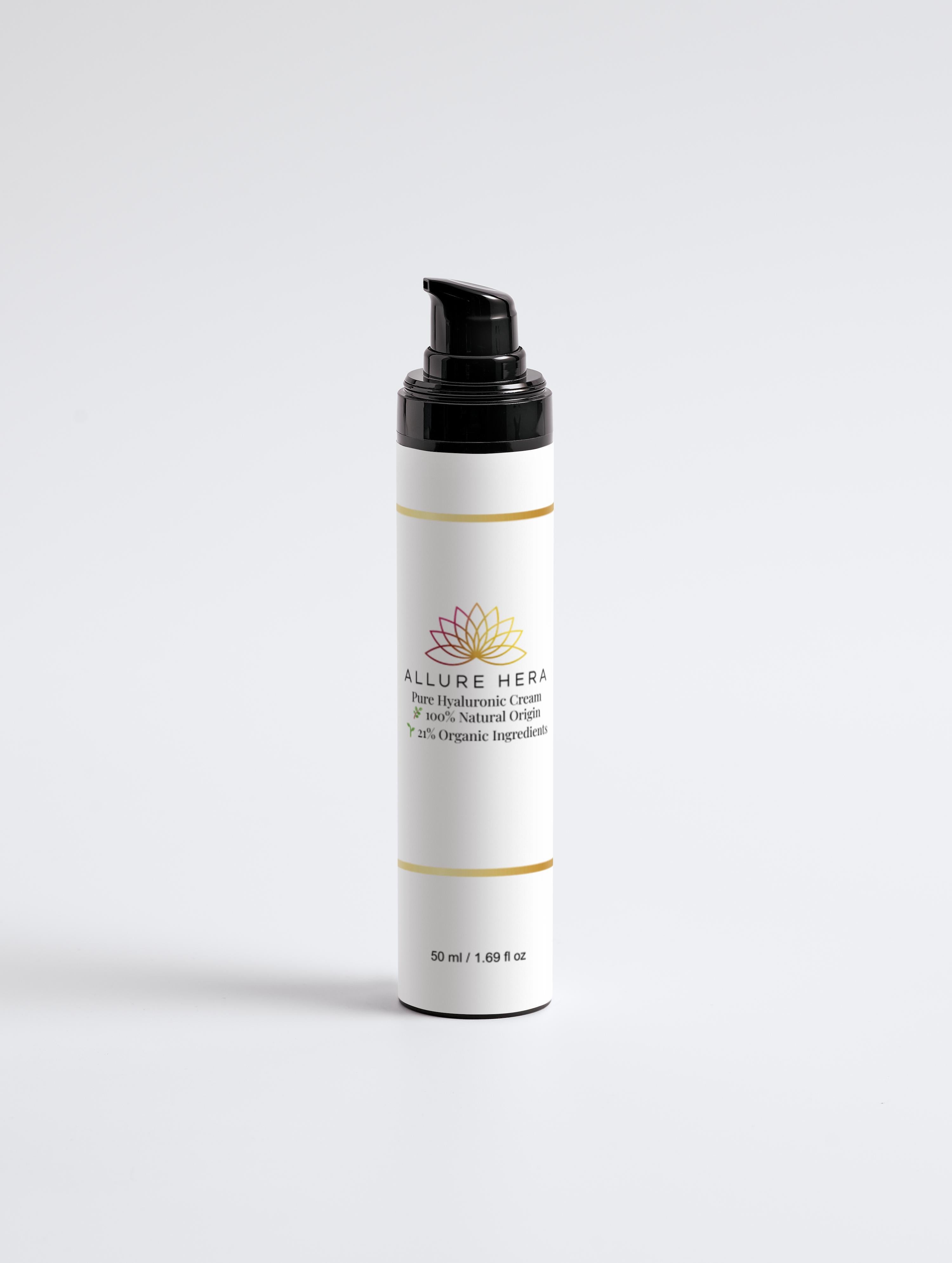 Pure Hyaluronic Cream 100% natural, 21% organic