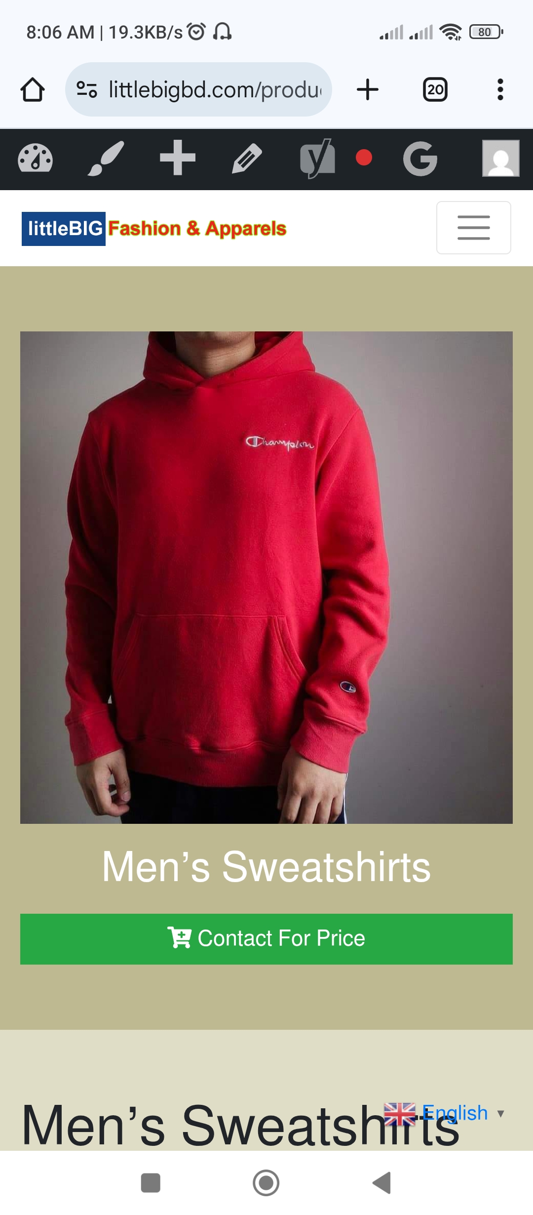 Men's Sweatshirts