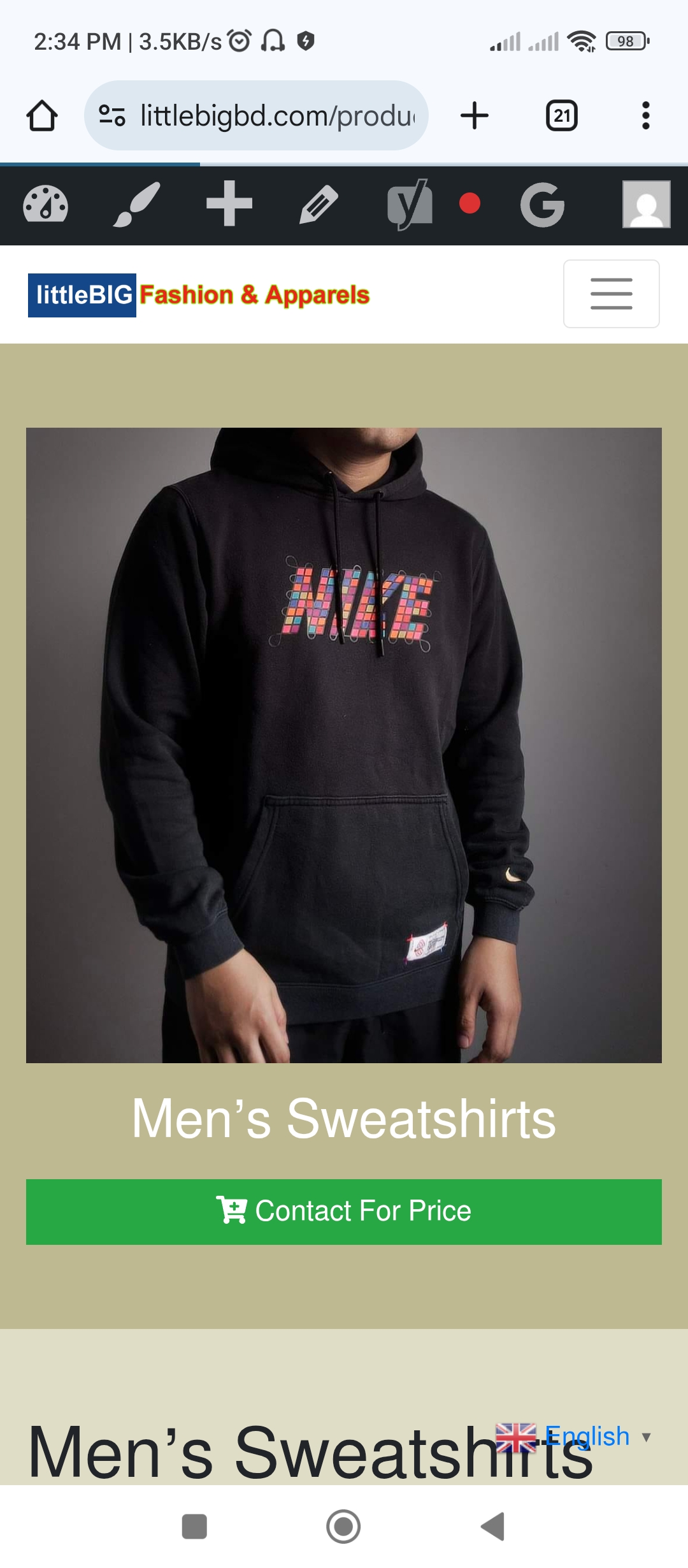 Men's Sweatshirts