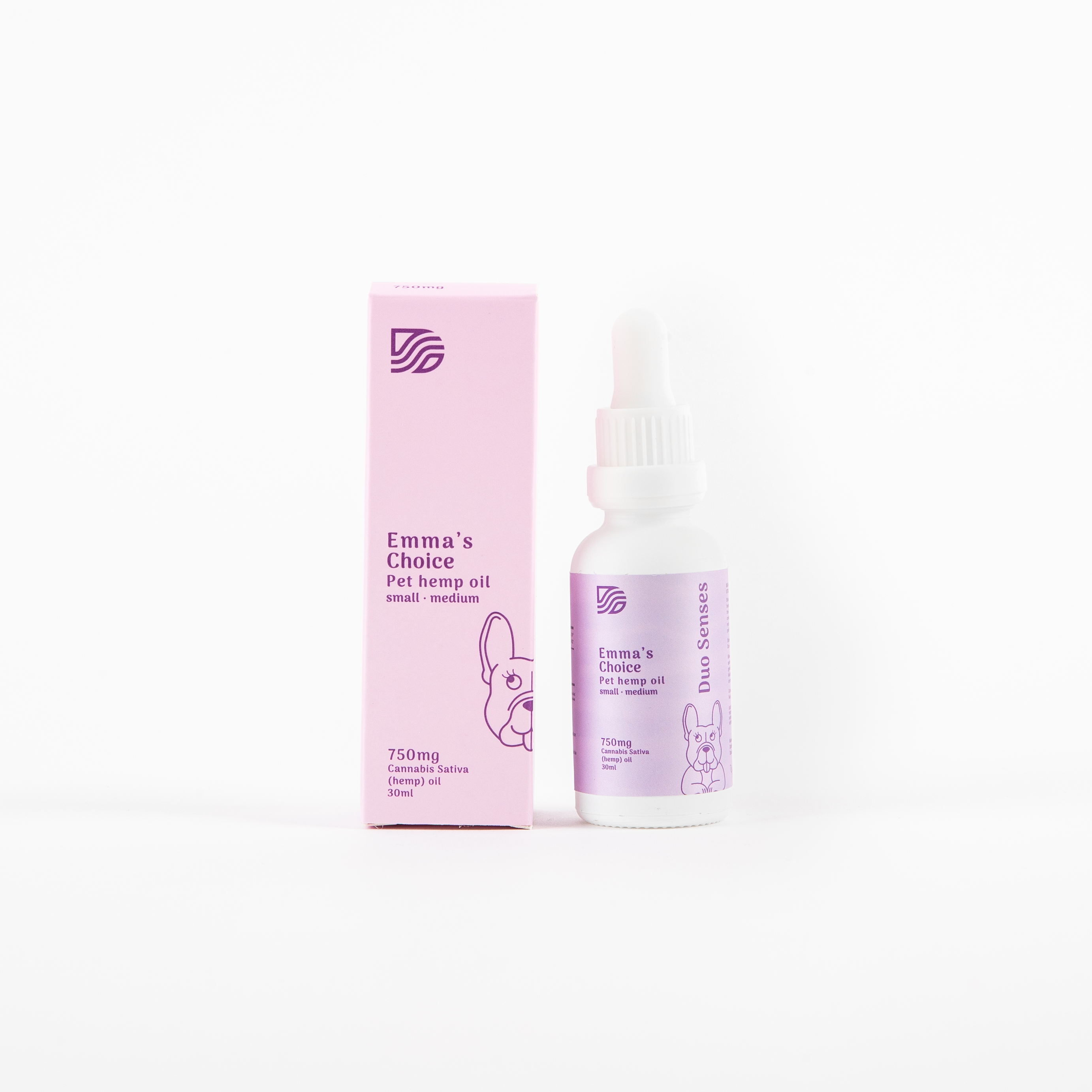 Emma's Choice Pet CBD Oil for Small Pets 750mg Concentration