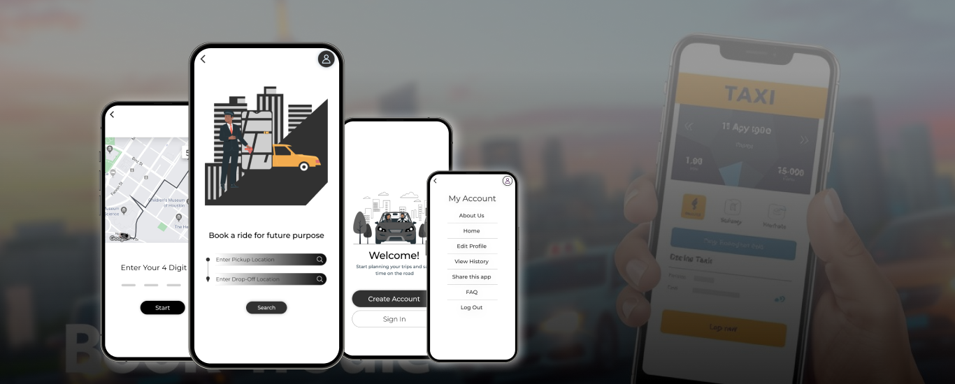 Voyagelimo App: Online Taxi Booking  and management app