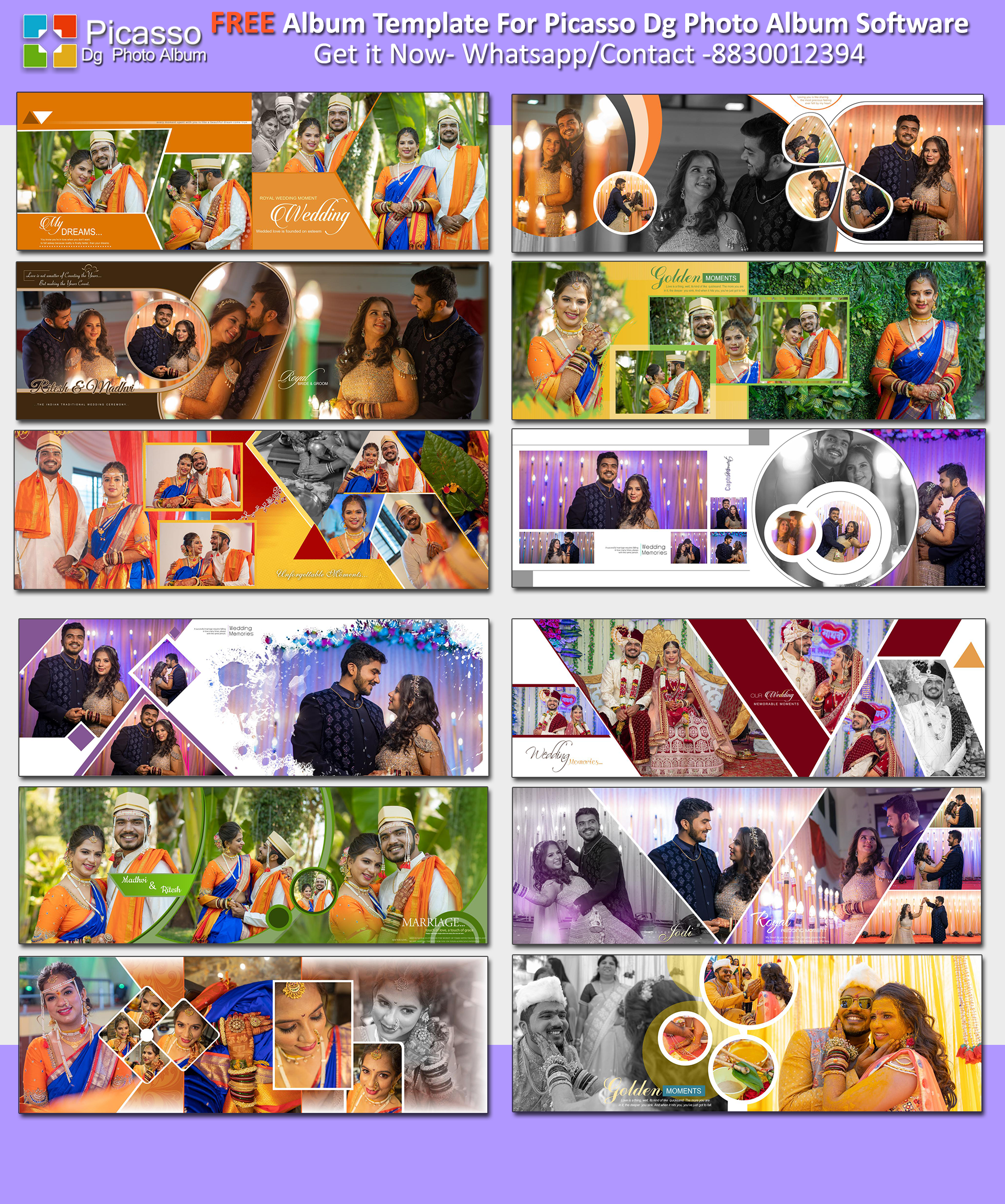 Picasso DgPhoto Album Design Software