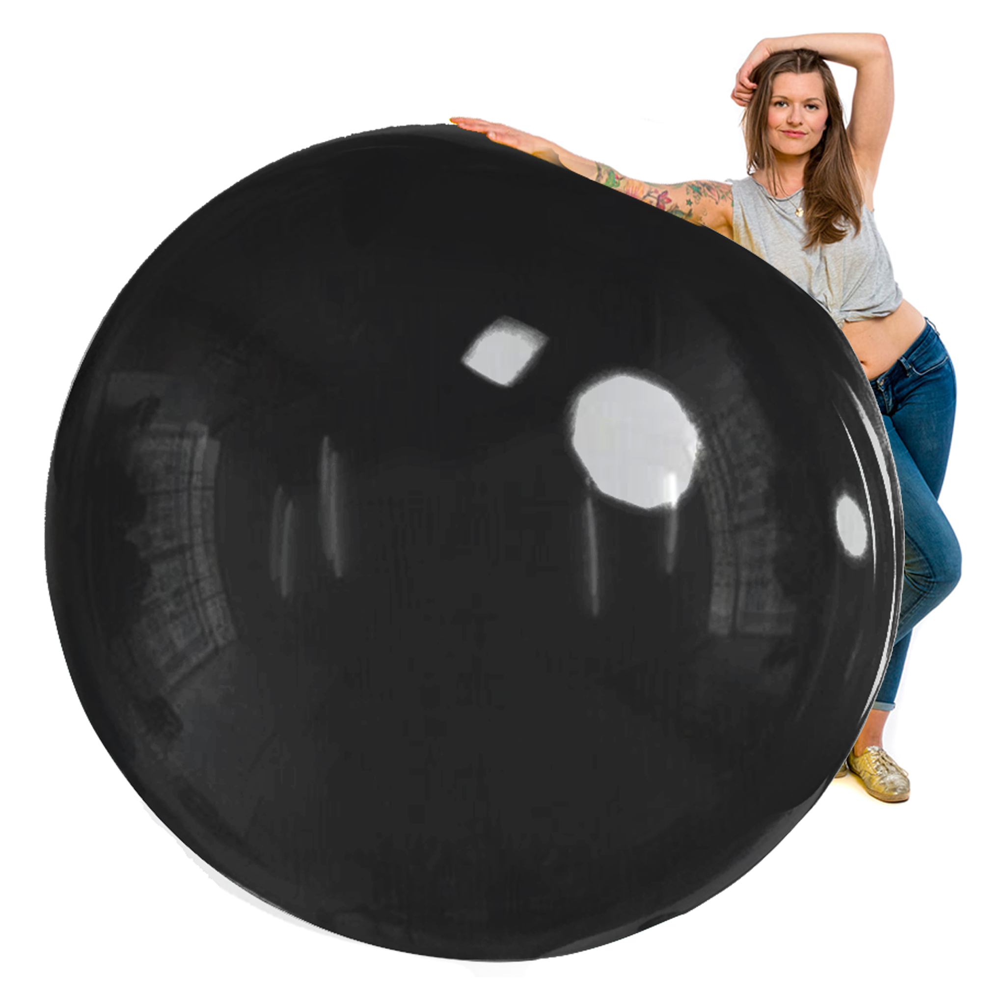 Carton with 40 pcs Giant Balloons 72 Inch Jumbo | Ready to Inflate With Air, Helium or Fill With Water