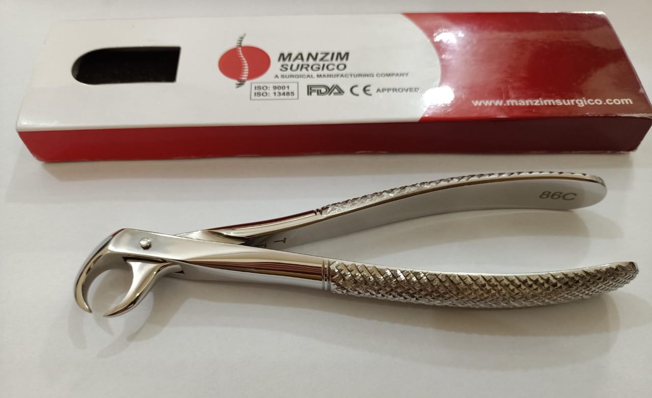 DENTAL EXTRACTION FORCEP FIG# 86C