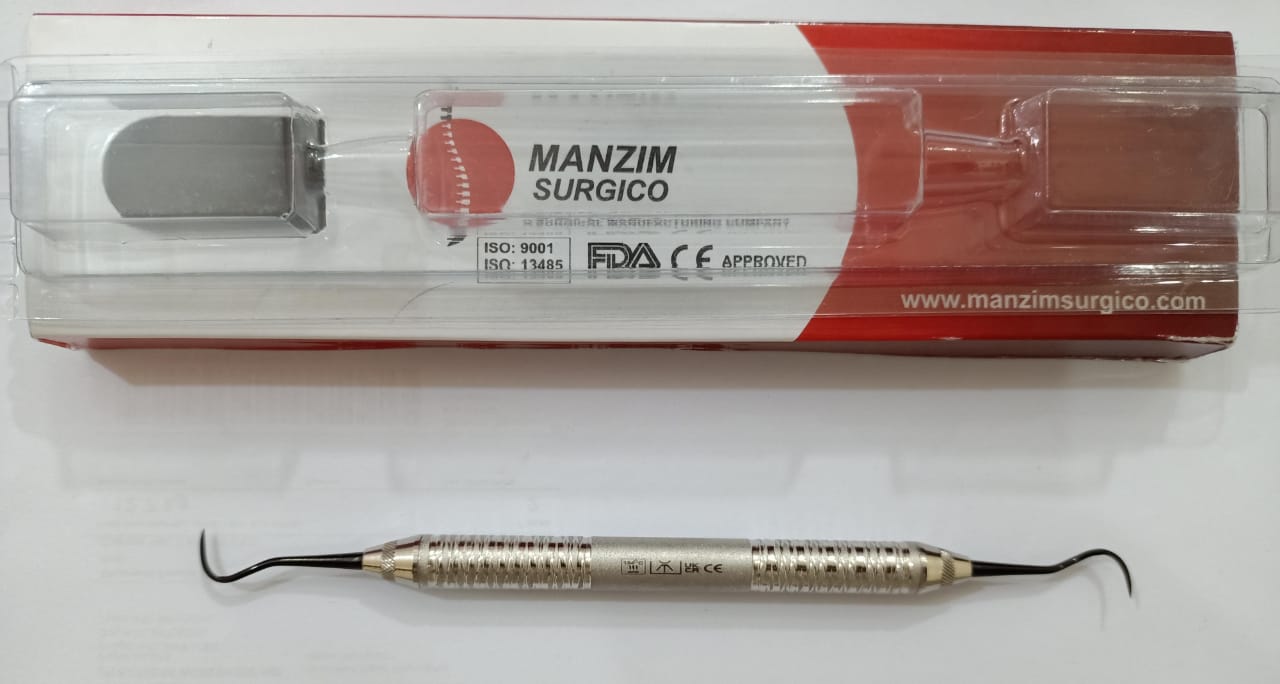 DENTAL IMPLANT SCALER H6/7 BLACK