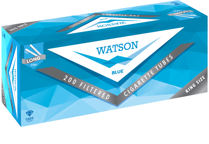 Box Watson Cigarette Tubes Different Sizes