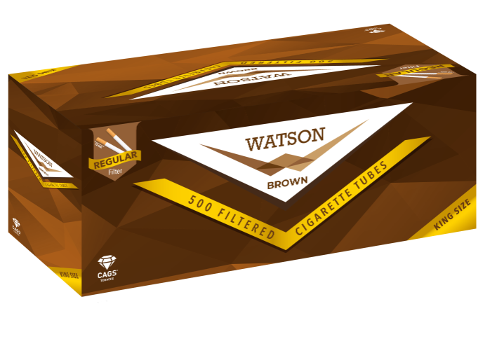 Box Watson Cigarette Tubes Different Sizes