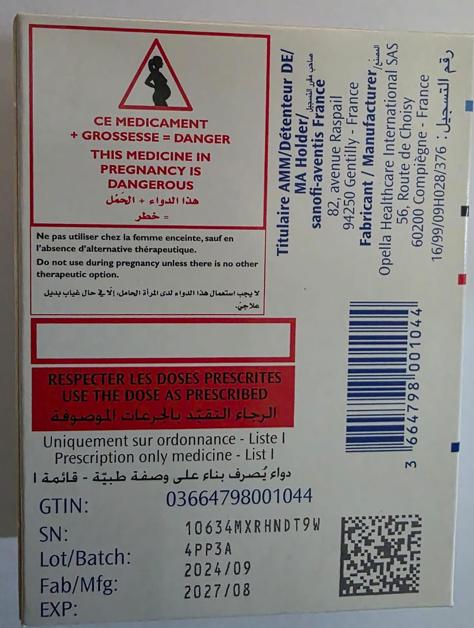 HYDROCORTISONE ROUSSEL 10MG