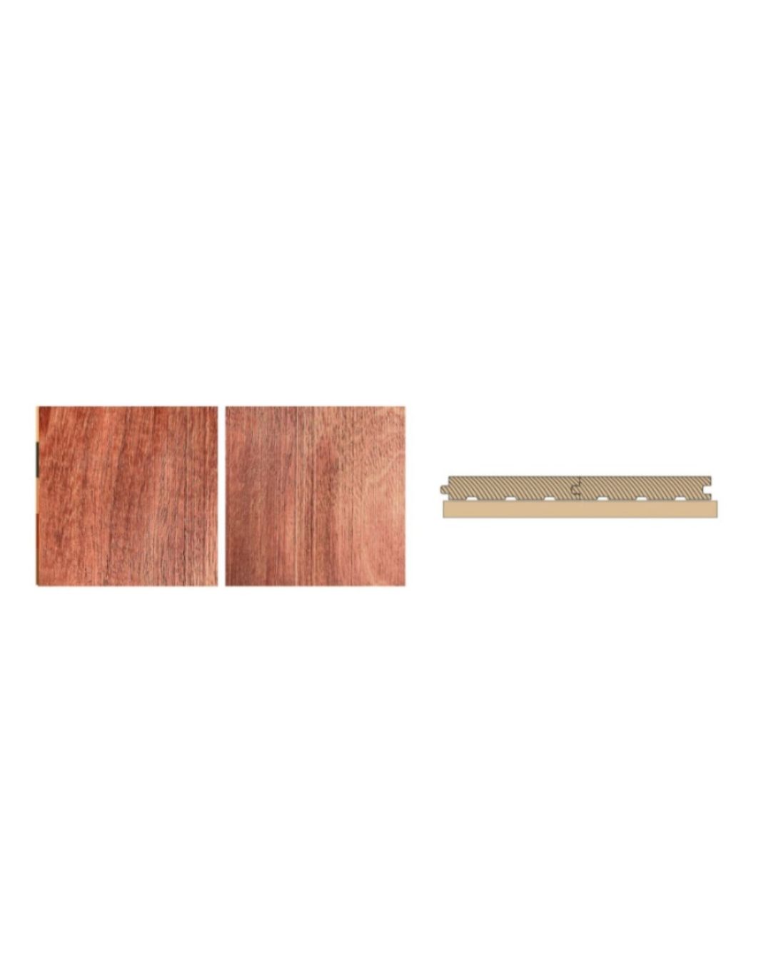 Deck with Clip System – Solid Wood Outdoor Flooring