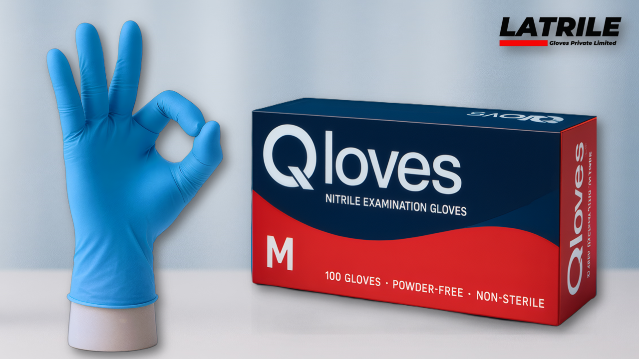 Qloves® Nitrile Medical Examination Gloves – 3.5 Mil