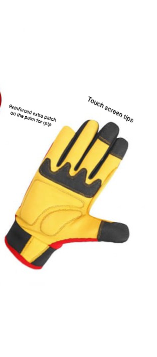 Hi Impact TPR Gloves