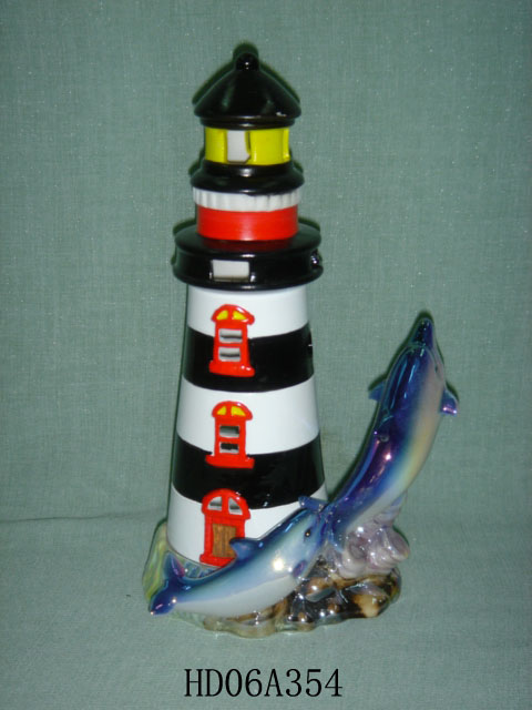 Ceramic Lighthouse | Sales@Prosperity-Crafts.com or Whatsapp: +86-18965155752