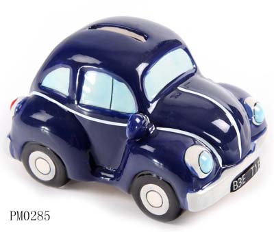 Ceramic Car Piggy Banks/Money Boxes​​  | Sales@Prosperity-Crafts.com or Whatsapp: +86-18965155752