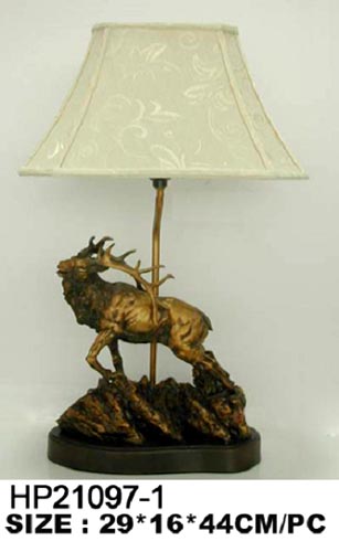 Resin Table Lamp | Sales@Prosperity-Crafts.com or Whatsapp: +86-18965155752