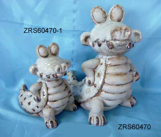 Glazed Ceramic Animal Figurine​​ | Sales@Prosperity-Crafts.com or Whatsapp: +86-18965155752