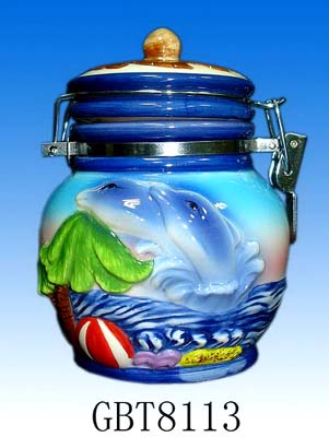 Ceramic Airproof Jar for Kitchen & Tabletop| Sales@Prosperity-Crafts.com or Whatsapp: +86-18965155752