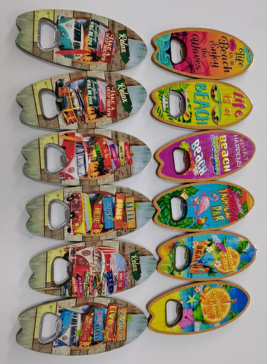 Melamine Bottle opener and other Souvenir & Promotional Items | Sales@Prosperity-Crafts.com or Whatsapp: +86-18965155752