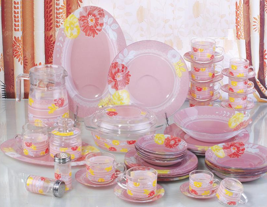 Glass Tableware Dinnerware | Sales@Prosperity-Crafts.com or Whatsapp: +86-18965155752