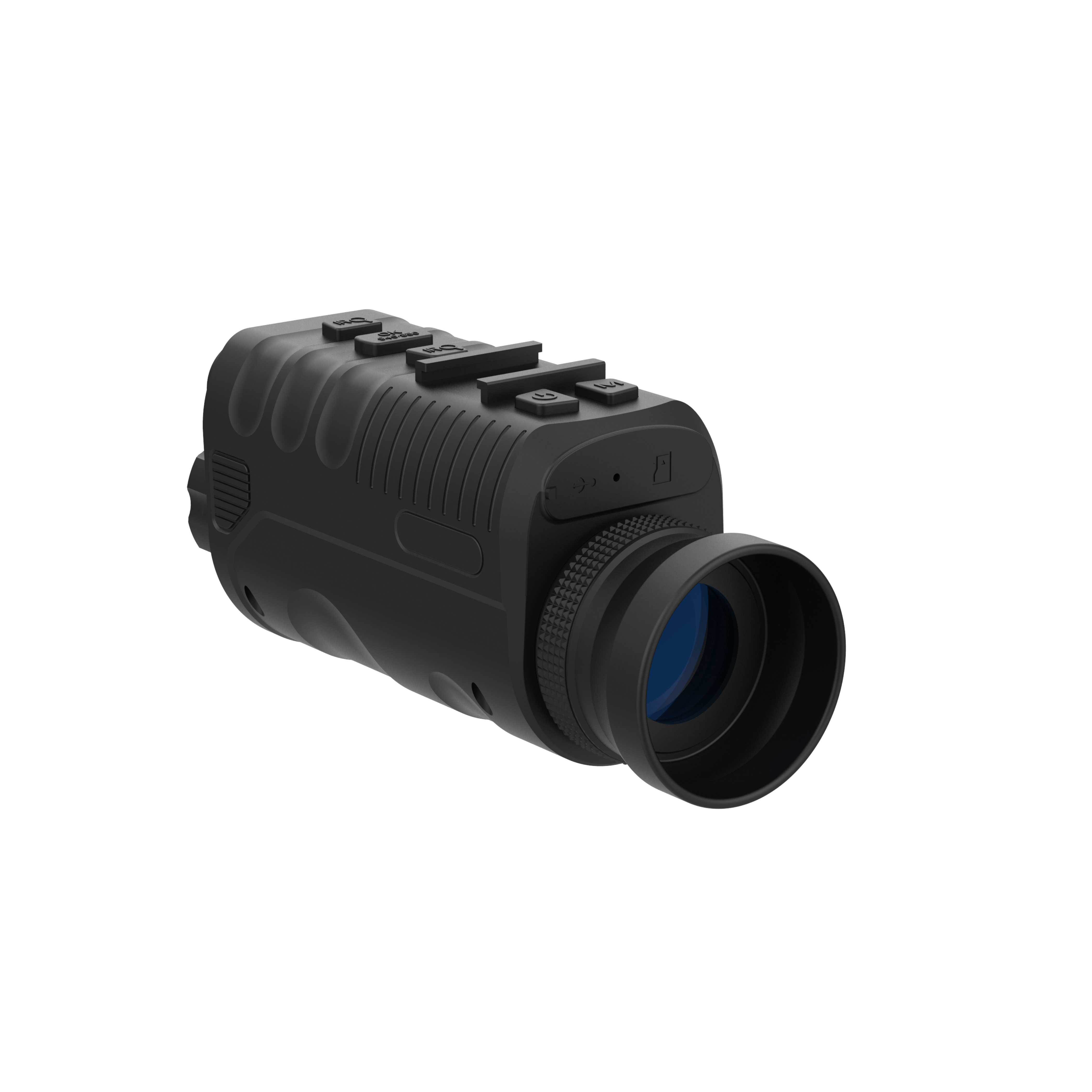 NVG07 infrared telescope camera 3.5V-5V HD OLED round screen helmet night vision device can take photos and record videos 32G