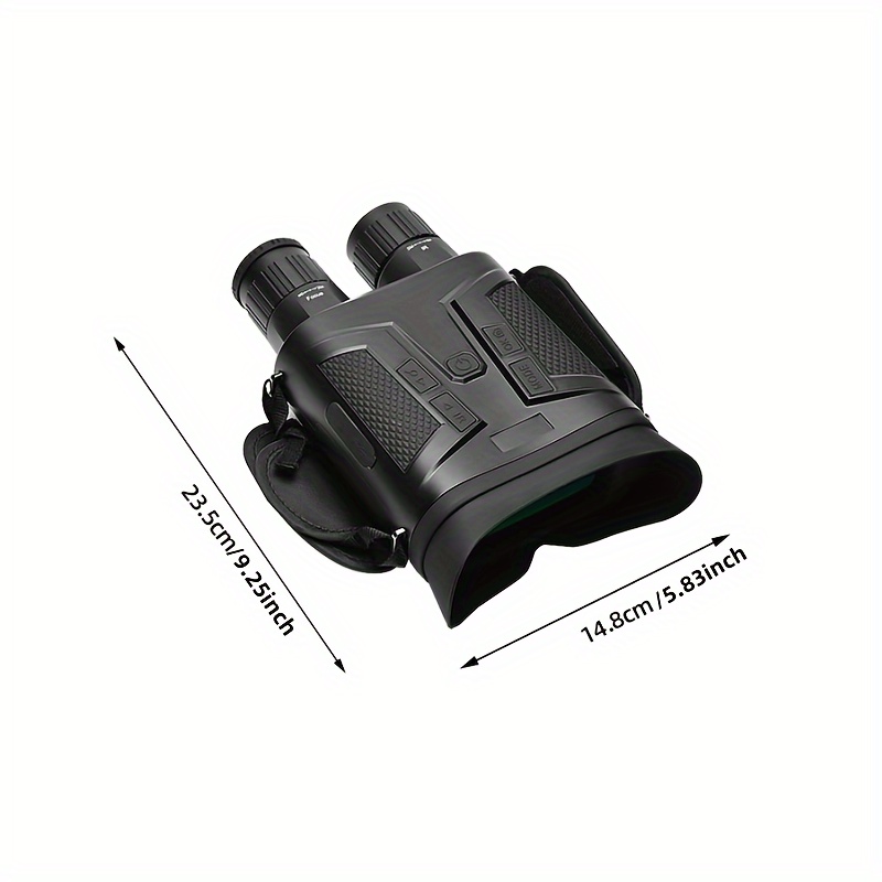 NV800S 4K UHD Binocular Telescope 42MM Objective Lens 12MP 5X Optical 10X Digital Zoom 800M Infrared Night Vision for Hunting