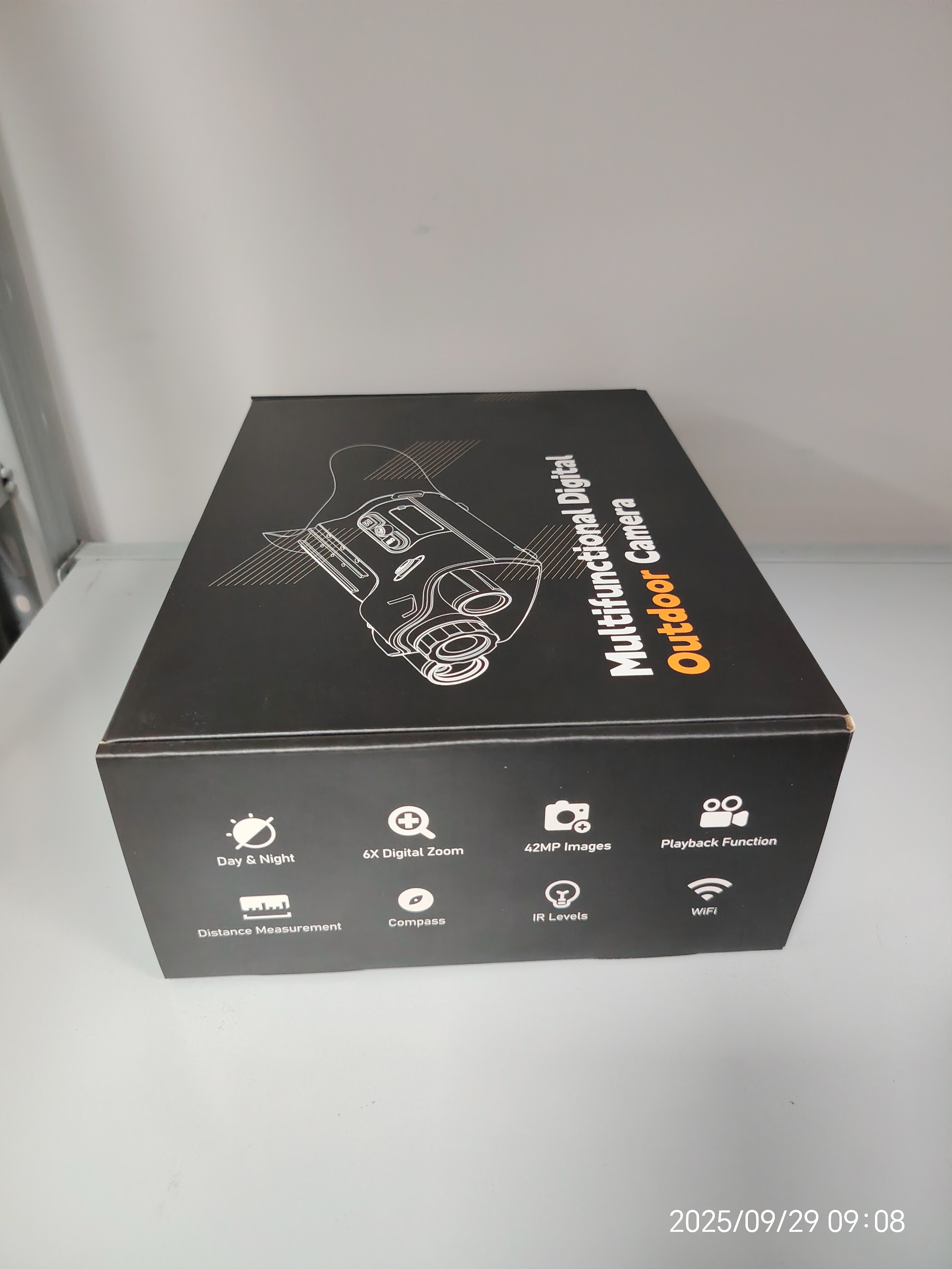 NVG08F Binoculars HD Telescope,Night Vision 5X Optical Zoom, 3