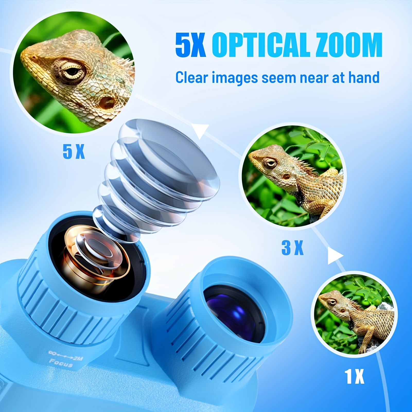 3inch MINI88 Night Vision Device Digital Telescope HD Night Vision Binoculars for Kids Bird Watching Camping Outdoor Play