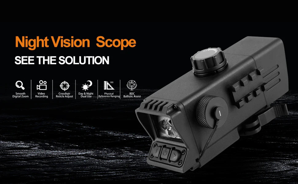 MS32 Infrared Night Vision Device HD All-Black Night Vision Outdoor Search & Rescue Scope
