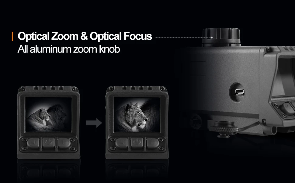 MS32 Infrared Night Vision Device HD All-Black Night Vision Outdoor Search & Rescue Scope