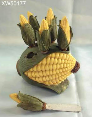 Butter Knife, Cheese Knife & Spreader with Fruit Holder | Sales@Prosperity-Crafts.com or Whatsapp: +86-18965155752