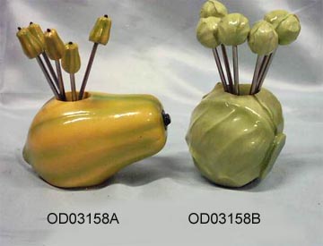 Forks with Fruit Holders | Sales@Prosperity-Crafts.com or Whatsapp: +86-18965155752