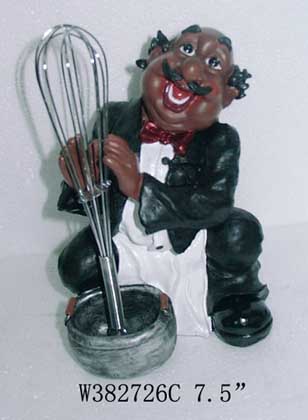 Resin Statues with Kitchen Tools | Sales@Prosperity-Crafts.com or Whatsapp: +86-18965155752