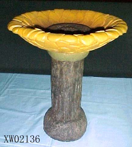 Concrete Bird Baths/Feeders for garden decor | Sales@Prosperity-Crafts.com or Whatsapp: +86-18965155752