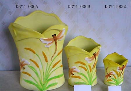 Ceramic Vase Flowerpots & Planters | Sales@Prosperity-Crafts.com or Whatsapp: +86-18965155752