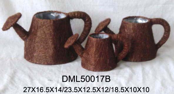 Grass Vases/Flowerpots/Planters  | Sales@Prosperity-Crafts.com or Whatsapp: +86-18965155752