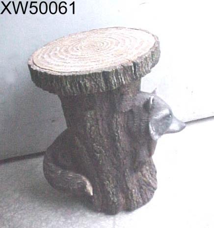 Resin Garden Animal Chair Sculptures  | Sales@Prosperity-Crafts.com or Whatsapp: +86-18965155752