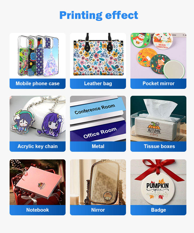 High Quality A4/A3/A2 Size Small Uv Flatbed Printer Machine for Phone Case/Golf Ball/Bottle Printing