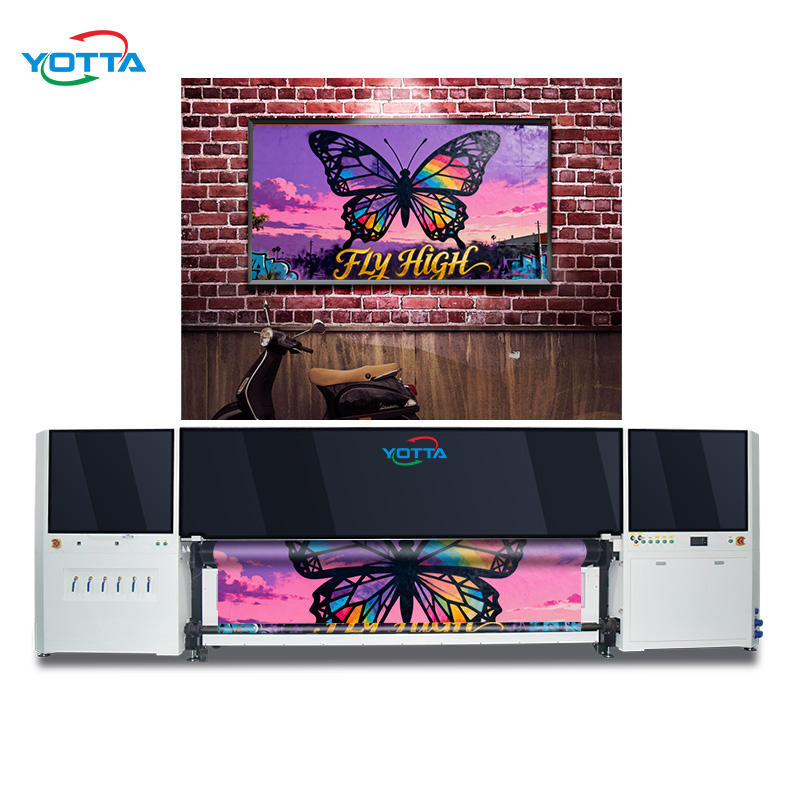 3200mm 3.2M UV Inkjet Digital Industrial Roll to Roll One Time Printing Machine Wallpaper Printers