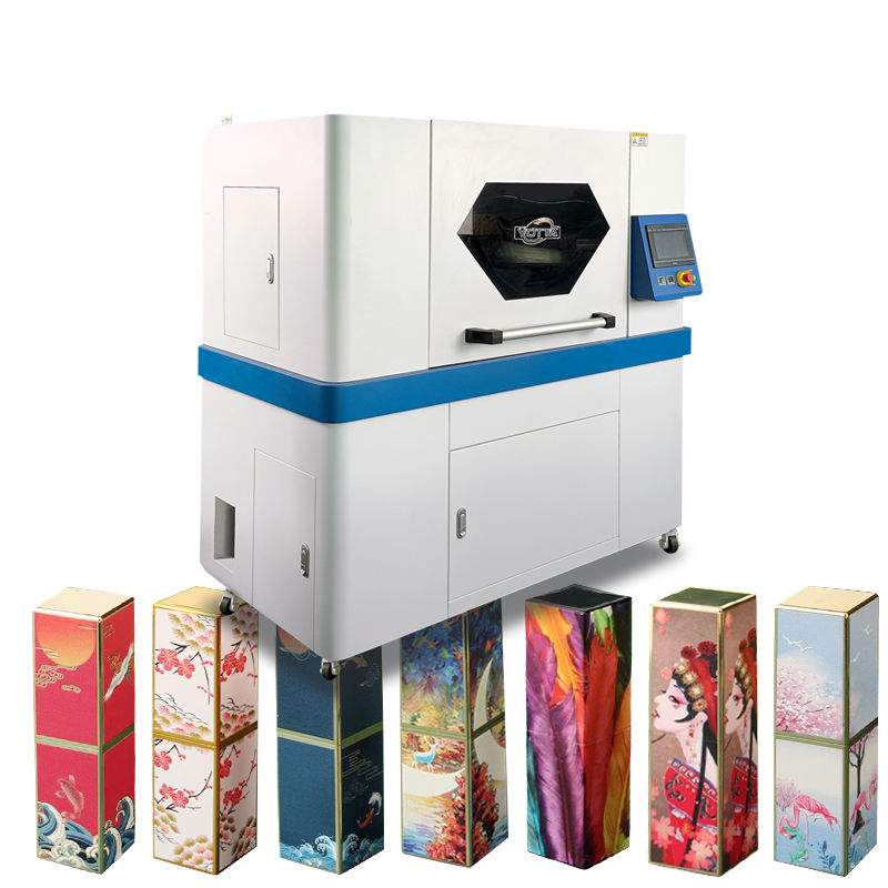 New Product Yotta K200 360 Cylinder Inkjet Uv Printer for Various Water Bottle Aluminum Cans Tumbler Lipstick Tube Printing