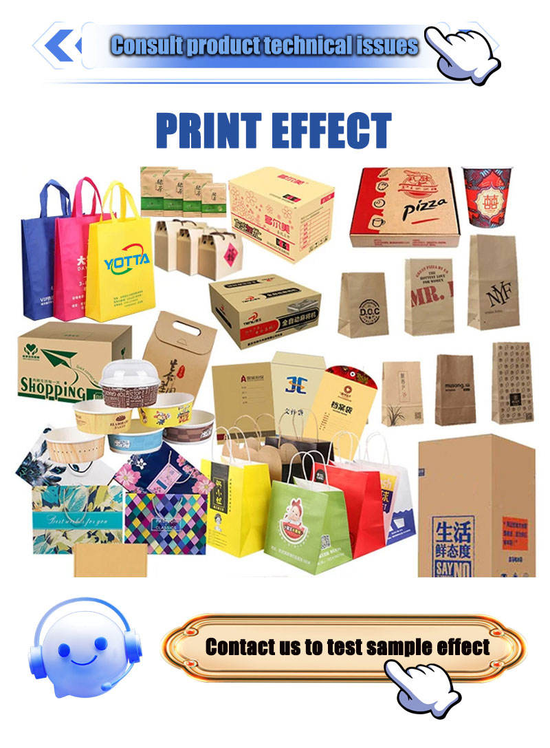 700 Square Meter Per Hour 2500mm Width Printing Size Handbag Packaging Boxes Carton Corrugated Box Digital Printer